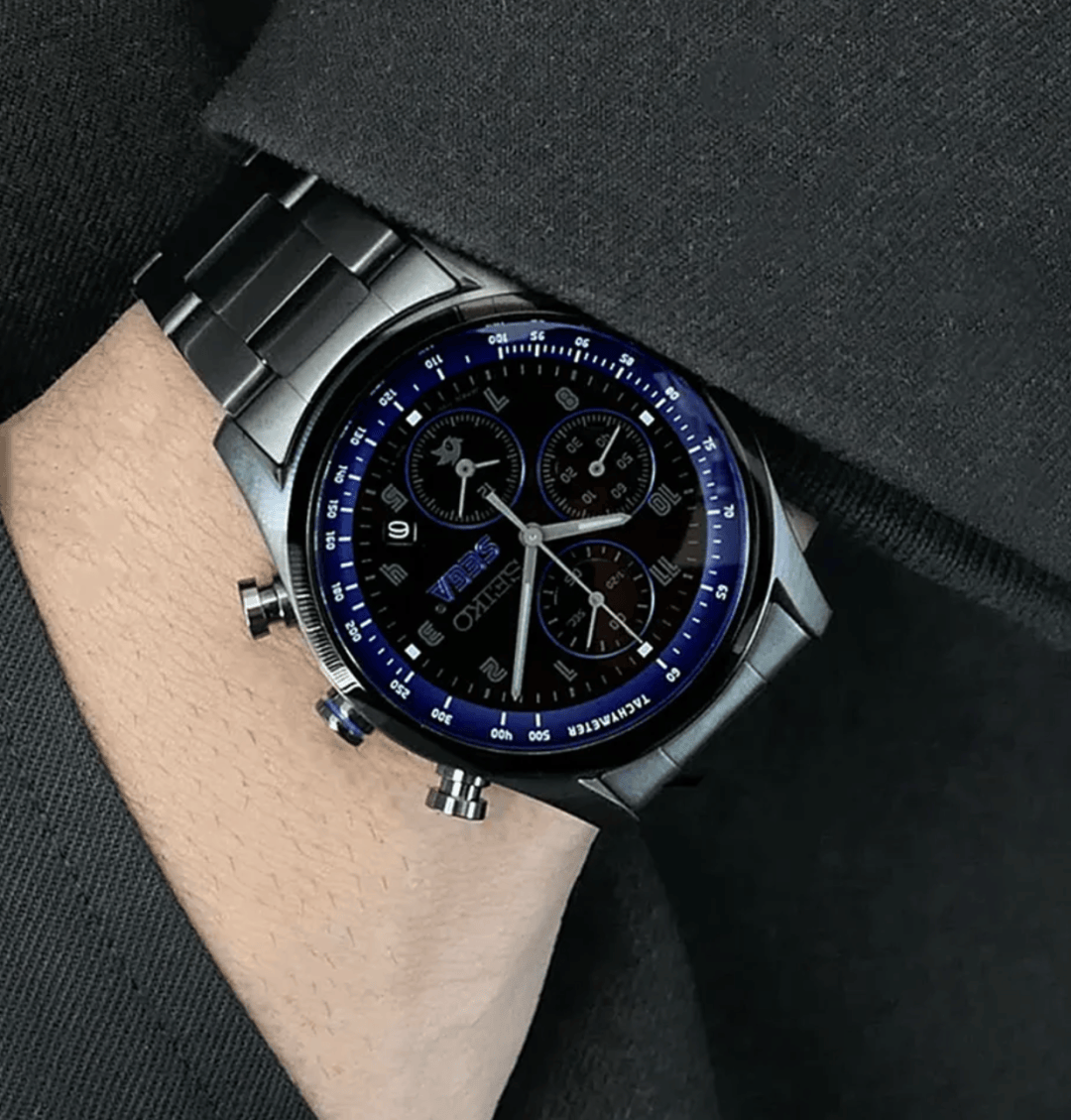 念：藏在精工表盘里的索尼克世嘉（SEGA）65周年纪(图3)