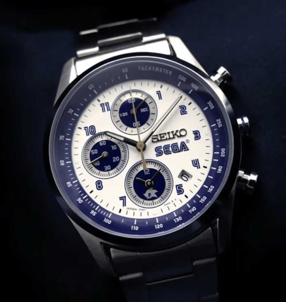念：藏在精工表盘里的索尼克世嘉（SEGA）65周年纪(图4)