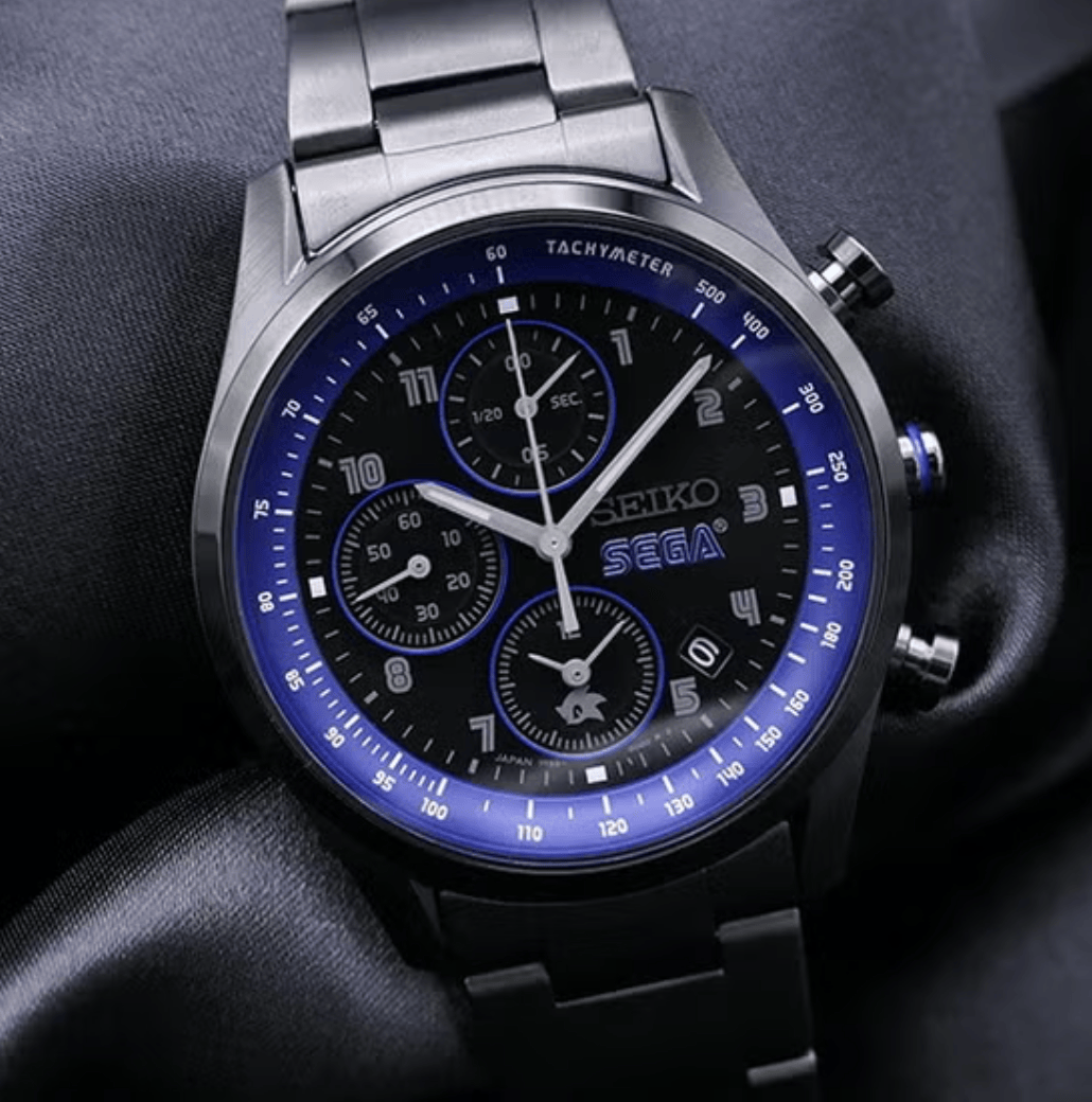 念：藏在精工表盘里的索尼克世嘉（SEGA）65周年纪(图6)